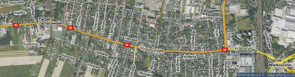 Zdjęcie satelitarne Bardowskiego Piotra ul.